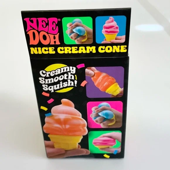 NEEDOH Ice Cream Cone Nice Cream Cone NEE DOH BLUE NEW - Picture 2 of 4